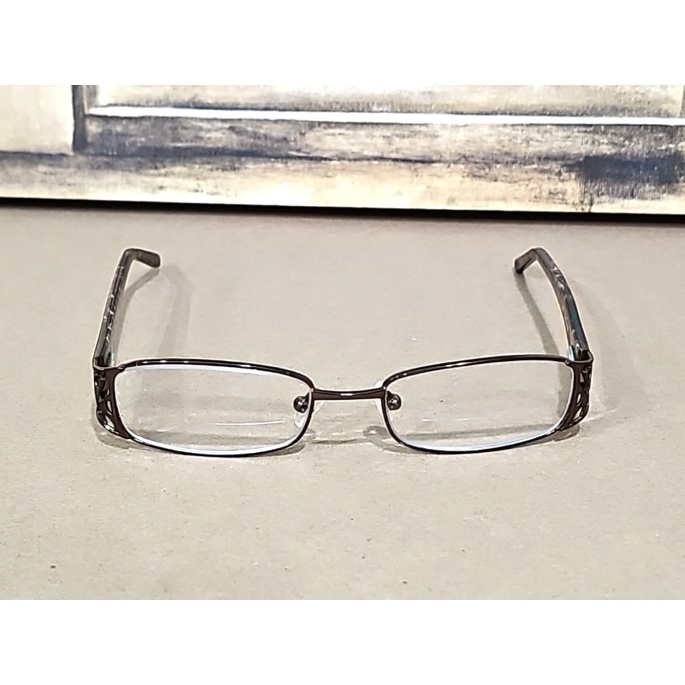 Kay Unger New York K141 Eyeglasses Frame Women's Brown Full Rim Oval 51-18-135